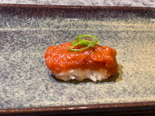 Spicy tuna chopped Nigiri(2Pieces)
