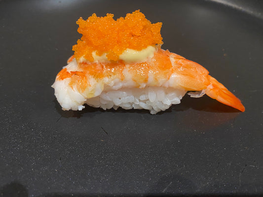 Nigiri Ebi flamed(2Pieces)